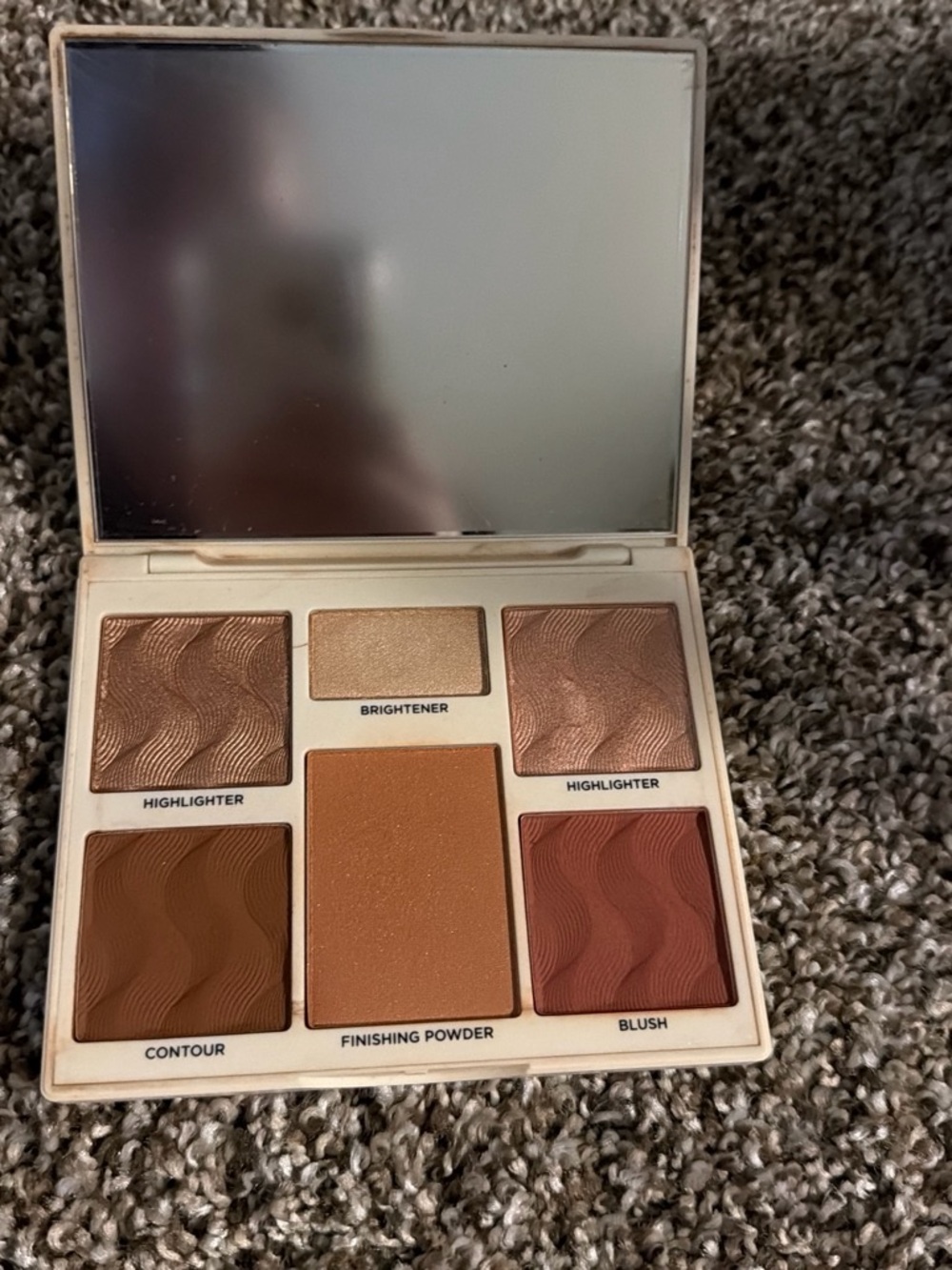 COVER FX Face Palette — Champagne, Bronze, Brown & Copper Tones
